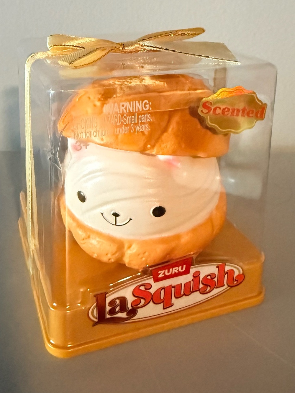 🔥 💛 New LaSquish Zuru Kitty La Crème Scented Squishy Toy Fidget Slow Rise